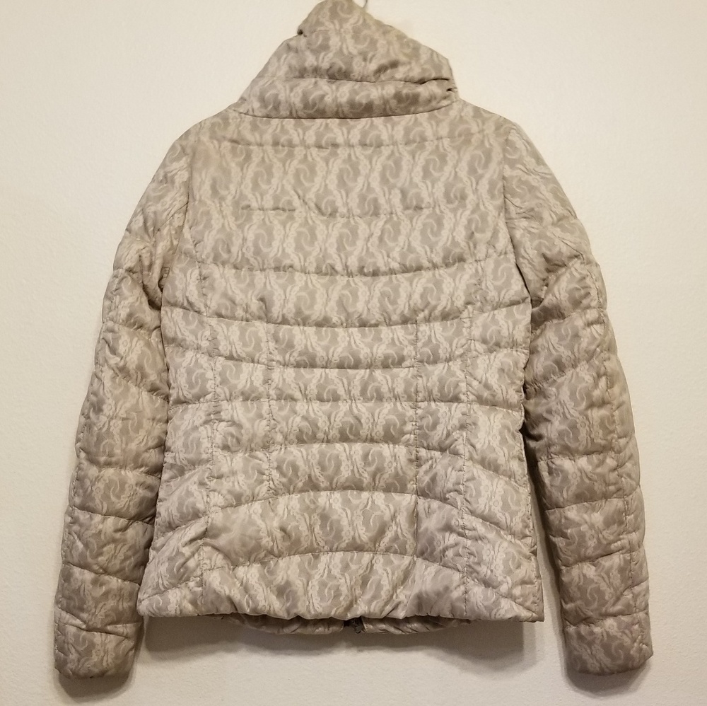 Eddie Bauer Lace Patterned Down Puffer Jacket - image 6
